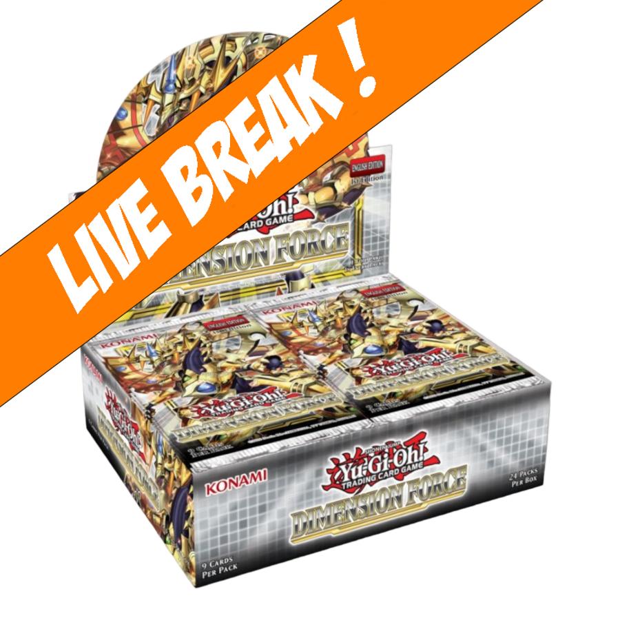 [ Live Break ] Yu-Gi-Oh! - Dimension Force Booster (Display of 24)