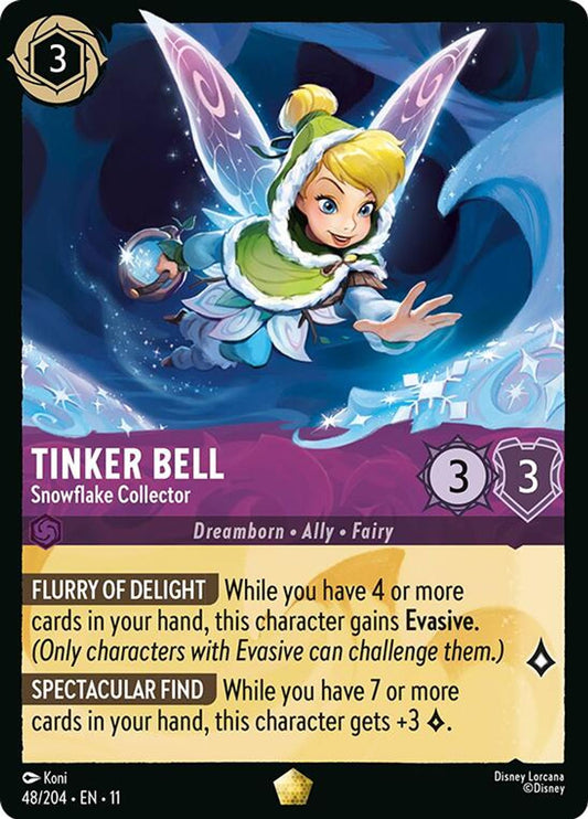 Tinker Bell - Snowflake Collector