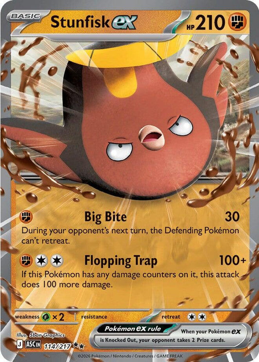 Stunfisk ex - 114/217