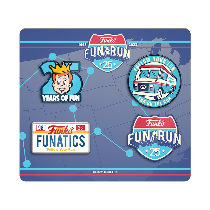 Funko 25th Anniversary Fun On The Run Box