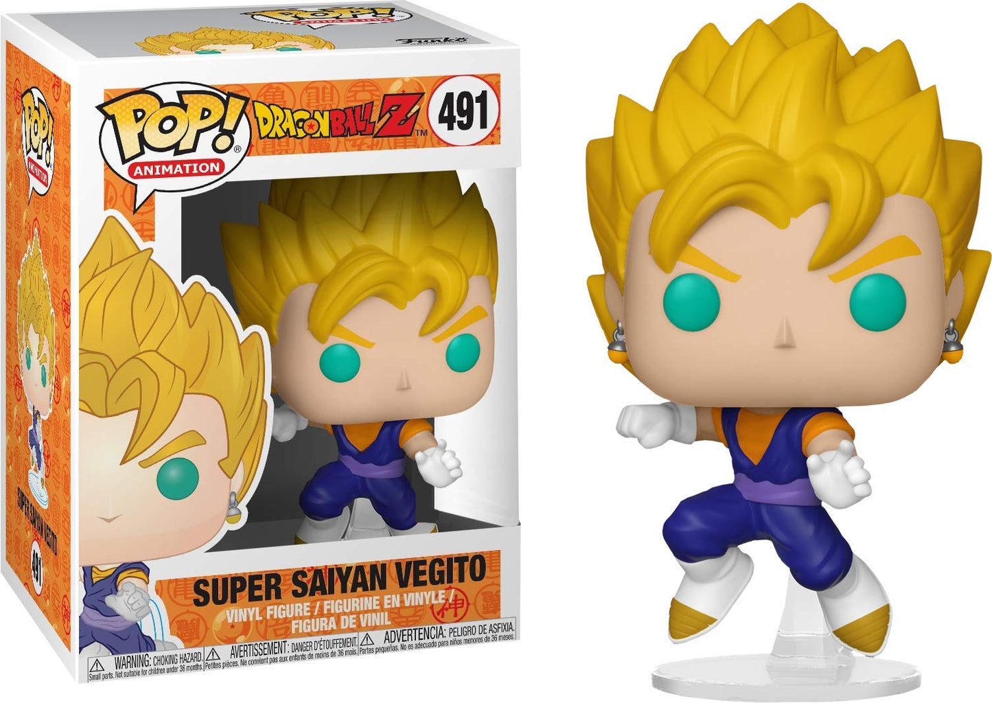 Dragon Ball Z - Super Saiyan Vegito US Exclusive Pop! Vinyl #491