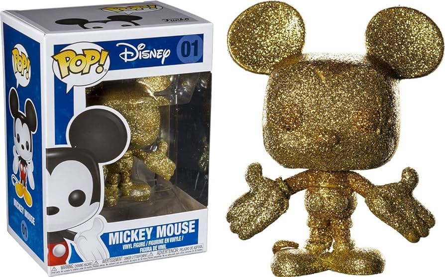 Mickey Mouse - Mickey Gold Diamond Glitter Pop! Vinyl #01