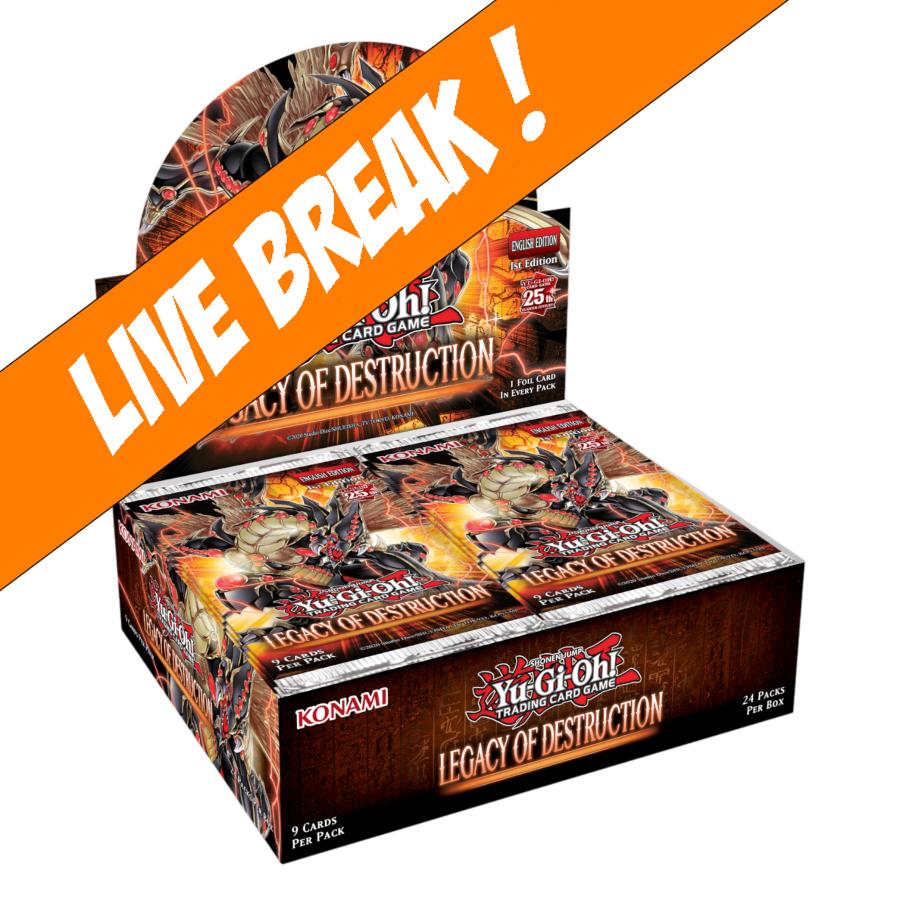 [ Live Break ] Yu-Gi-Oh - Legacy of Destruction Booster (Display of 24)