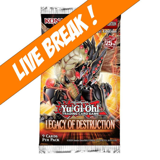 [ Live Break ] Yu-Gi-Oh - Legacy of Destruction Booster Pack