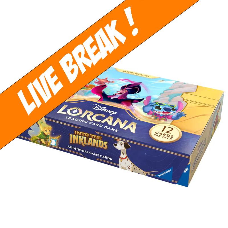 [ Live Break ] Disney Lorcana TCG - S3 Into The Inklands Booster Box