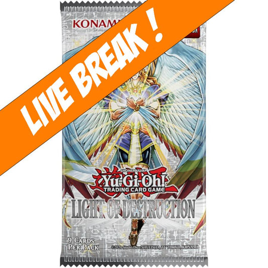 [ Live Break ] Yu-Gi-Oh - Light of Destruction Unlimited Reprint Booster Pack
