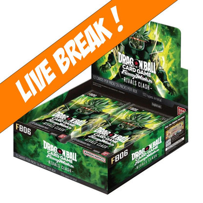 [ Live Break ] Dragon Ball Super Card Game - Fusion World [FB06] Booster Box