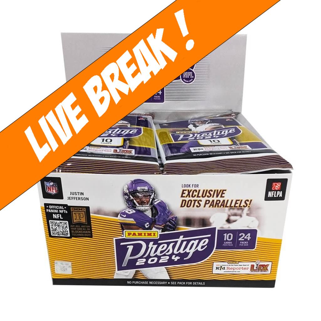 [ Live Break ] PANINI 2024 Prestige Football Booster Box