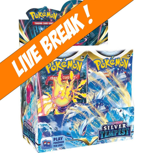 [ Live Break ] Silver Tempest - Pokémon TCG: Sword & Shield SWSH12 Booster Box