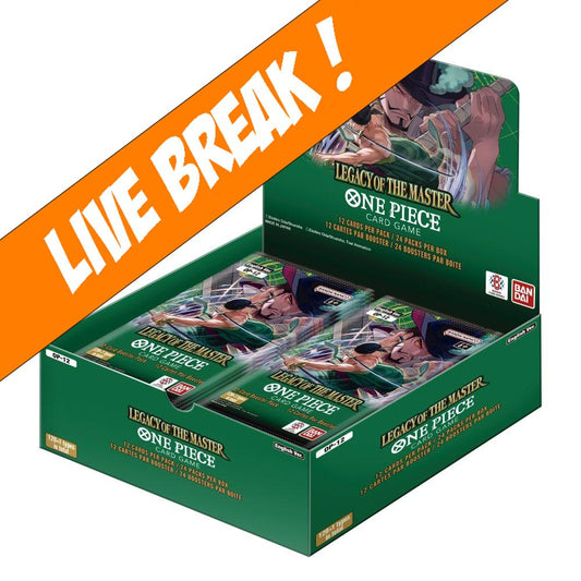 [ Live Break ] One Piece Card Game: Legacy Of The Master [OP-12] Booster Box