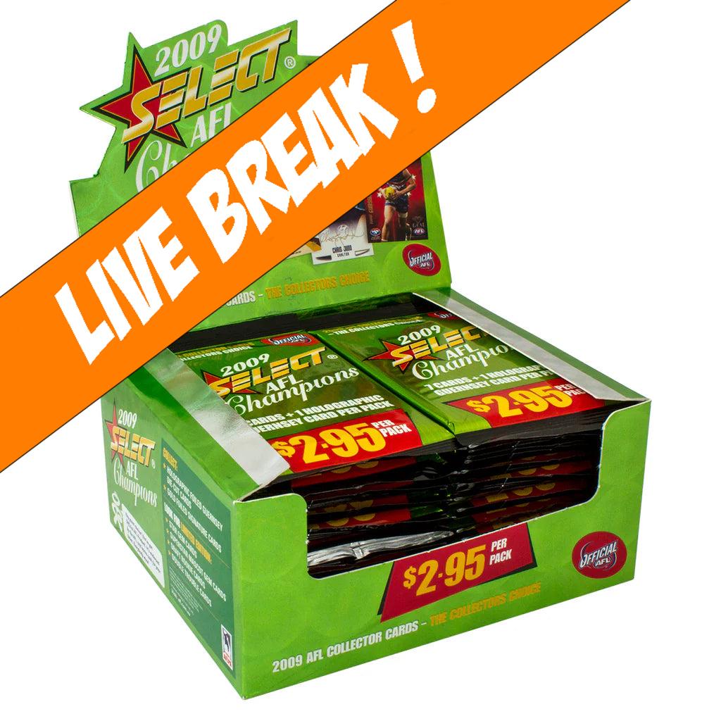 [ Live Break ] 2009 AFL Champions Cards Sealed Box