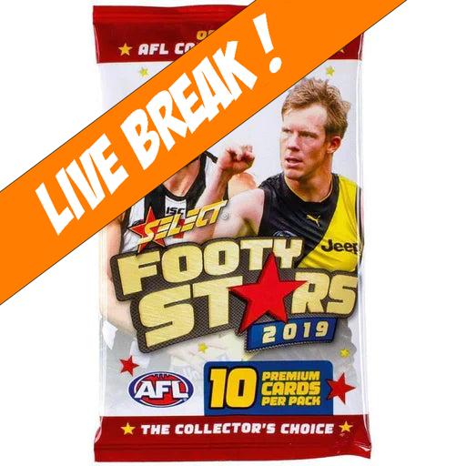 [ Live Break ] 2019 AFL Footy Stars Booster Pack