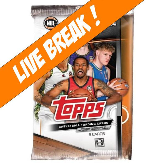 [ Live Break ] TOPPS 2023-2024 NBL Basketball Cards Hobby Pack