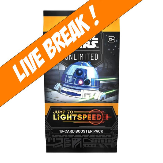 [ Live Break ] Star Wars Unlimited - Jump to Lightspeed Booster Pack