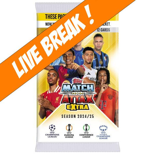 [ Live Break ] UEFA MA EXTRA Champions League 2024/2025 Edition Trading Card Booster Pack