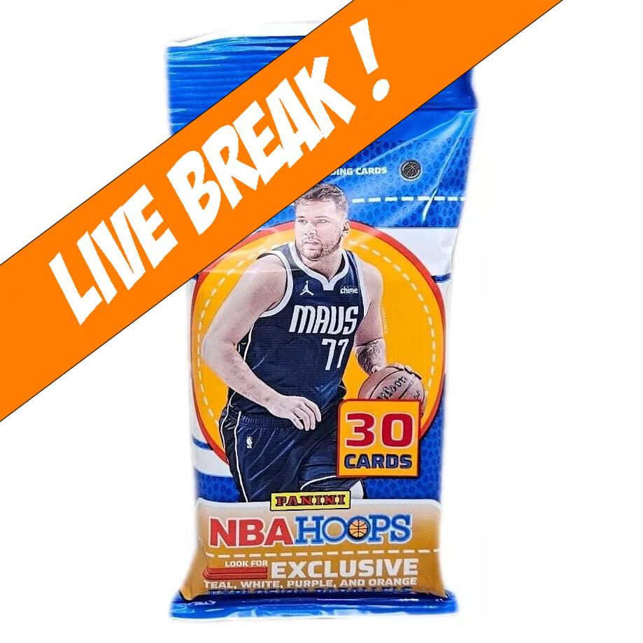 [ Live Break ] 2024-25 Panini NBA Hoops Basketball 30-Card Value Pack