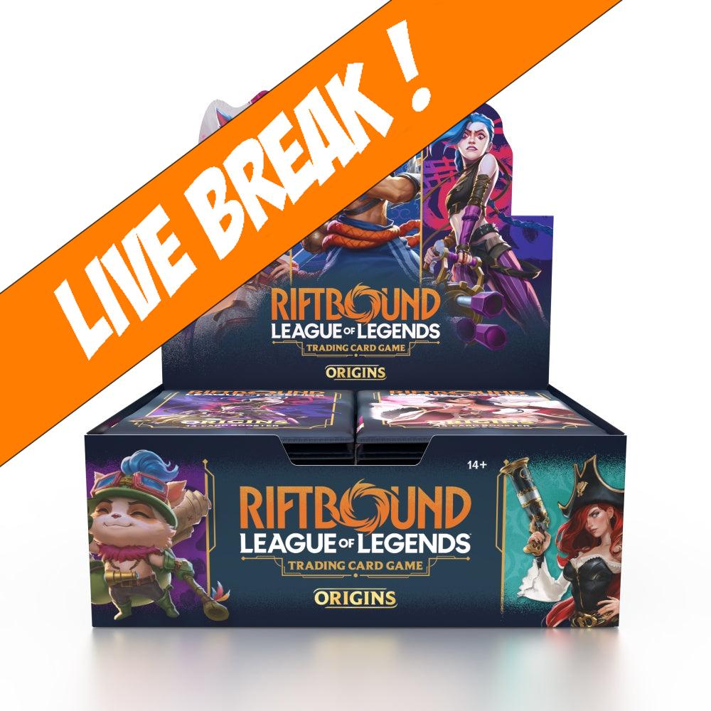 [ Live Break ] Riftbound: League of Legends TCG – Set One: Origins -  Booster Box
