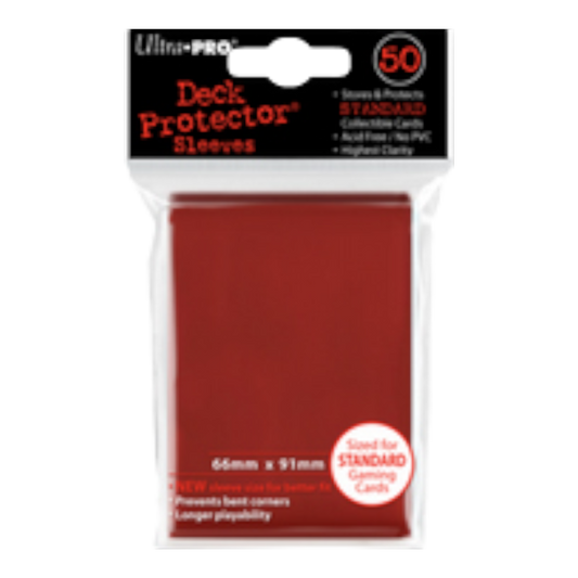 Ultra Pro - Deck Protectors Red (50 Count)