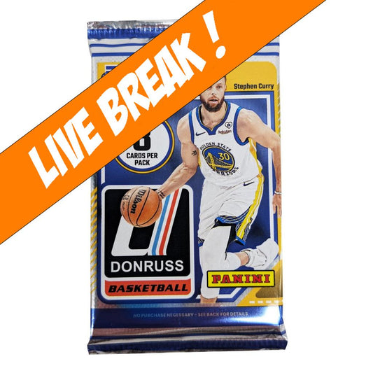 [ Live Break ] Panini Donruss Basketball 2024-25 (Stephen Curry) Booster Pack