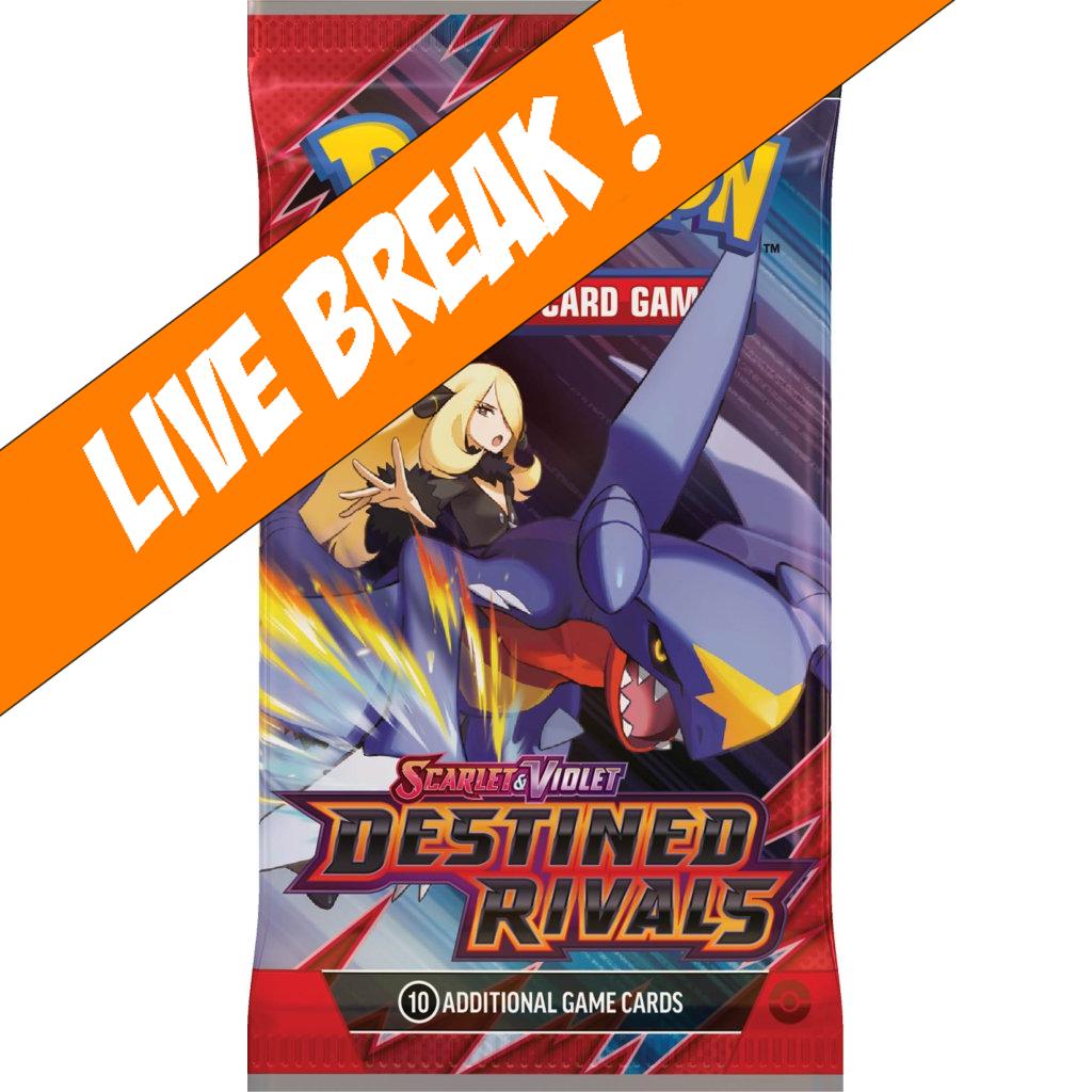[ Live Break ] Destined Rivals - Pokémon TCG Scarlet & Violet SV10 Booster Pack