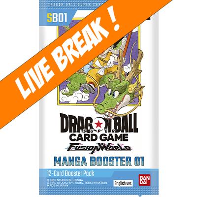 [ Live Break ] Dragon Ball Super Card Game: Fusion World – Manga Booster Pack [SB01]