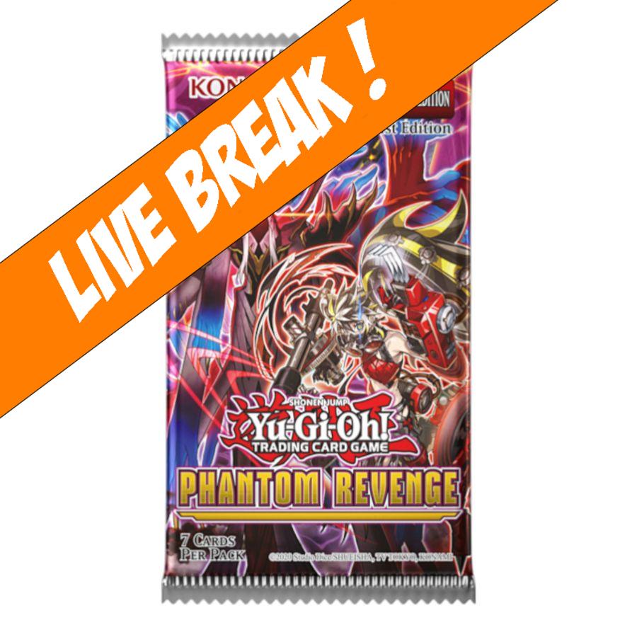 [ Live Break ] Yu-Gi-Oh - Phantom Revenge Booster Box (Display of 24)