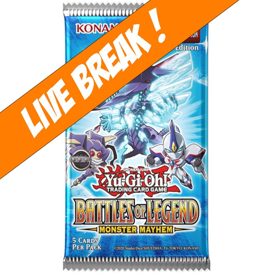[ Live Break ] Yu-Gi-Oh! - Battles of Legend: Monster Mayhem Booster Pack