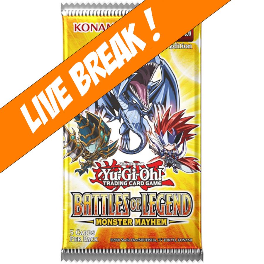 [ Live Break ] Yu-Gi-Oh! - Battles of Legend: Monster Mayhem Booster Pack