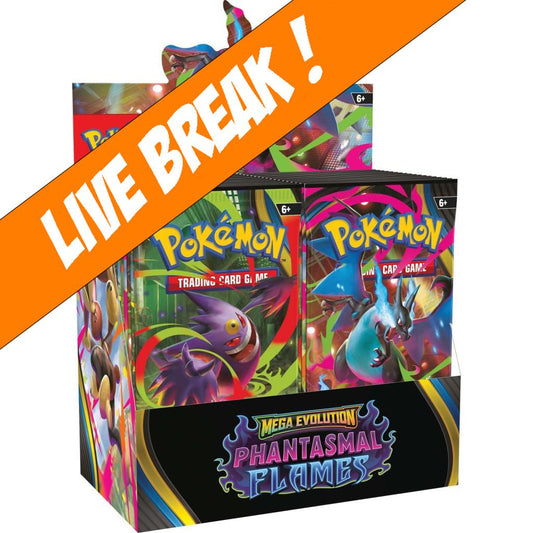[ Live Break ] Phantasmal Flames - Pokemon TCG: Mega Evolution ME02 Booster Box