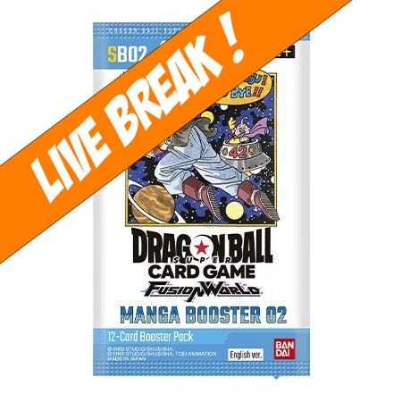[ Live Break ] Dragon Ball Super Card Game: Fusion World – Manga Booster Pack [SB02]