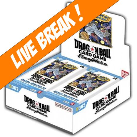 [ Live Break ] Dragon Ball Super Card Game: Fusion World – Manga Booster Display [SB02]