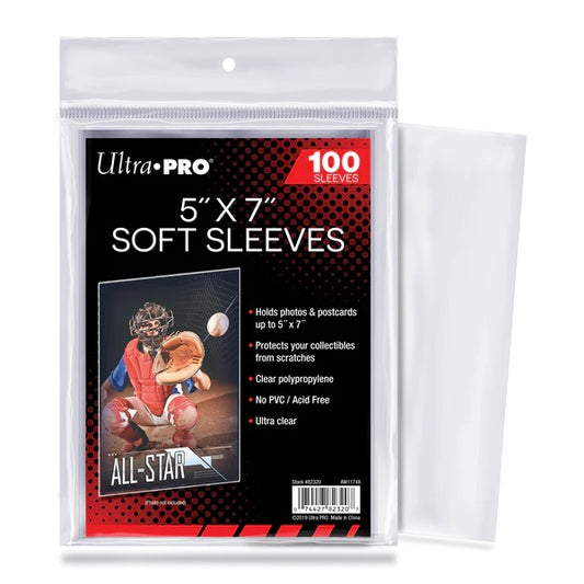 Ultra Pro: 5" X 7" Sleeves