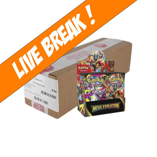 [ Live Break ] Mega Evolution Base Set - Pokémon TCG Mega Evolution ME01 Sealed Case