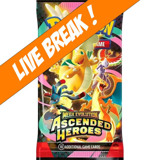[ Live Break ] Ascended Heroes - Pokemon TCG: Mega Evolution ME2.5 Booster Pack