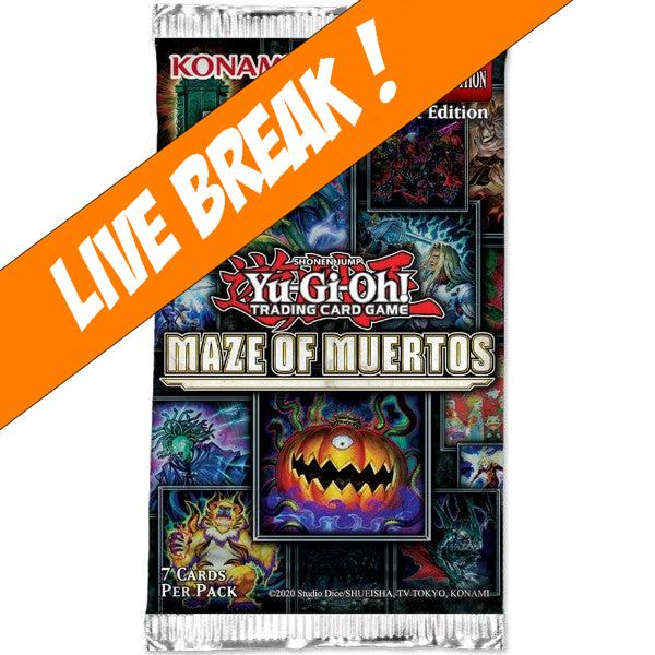 [ Live Break ] Yu-Gi-Oh! - Maze of Muertos Booster Pack