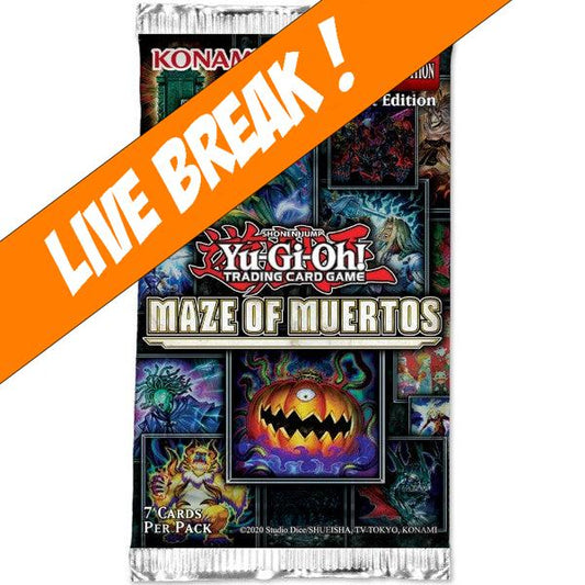 [ Live Break ] Yu-Gi-Oh! - Maze of Muertos Booster Pack