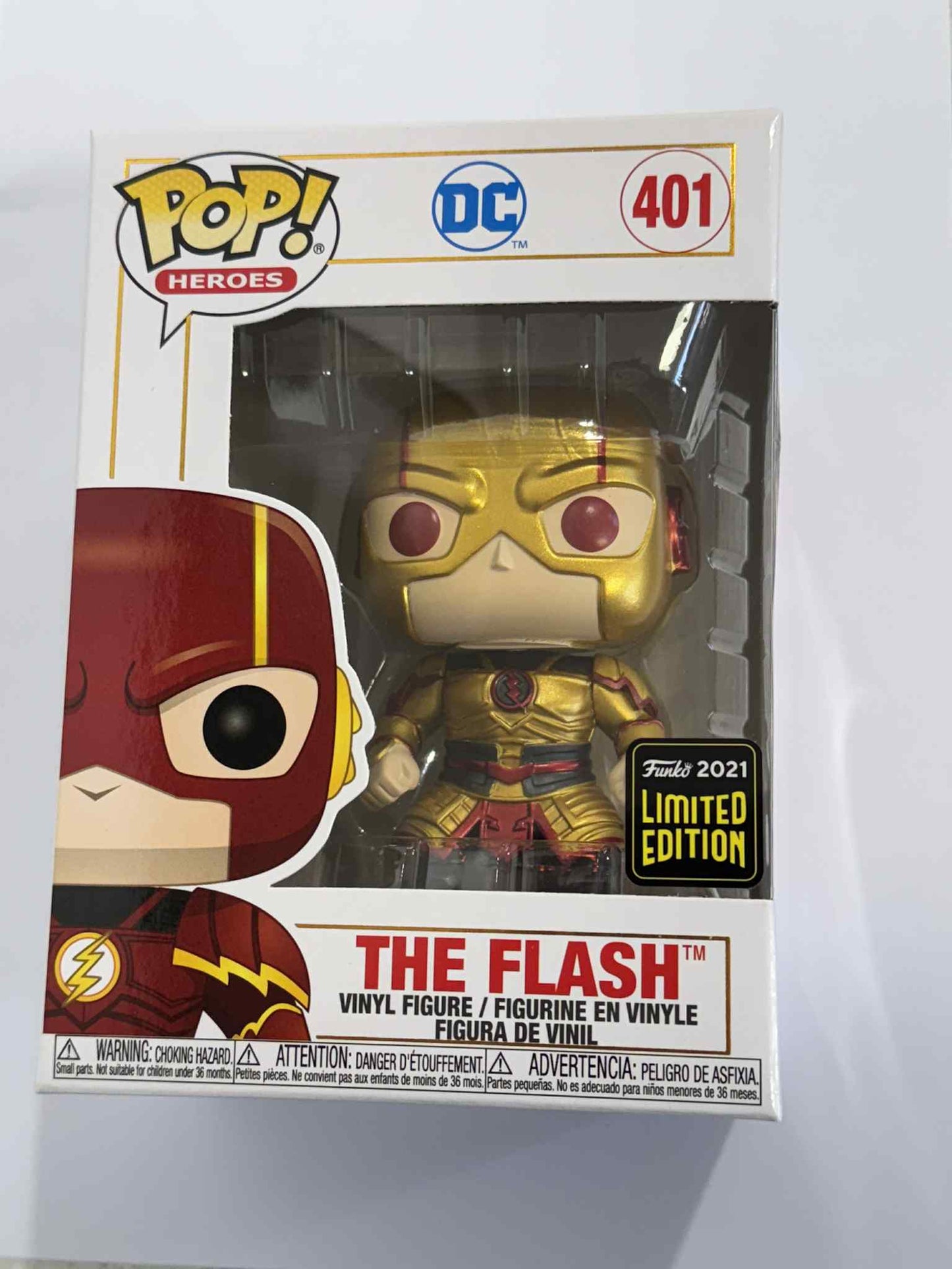 Imperial Palace- The Flash (Metallic) 2021 Limited Edition Pop Vinyl #401