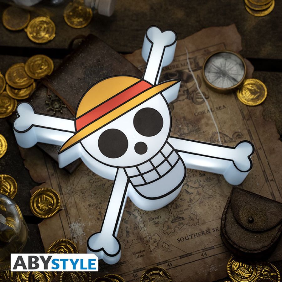 One Piece - Straw Hat Skull Lamp
