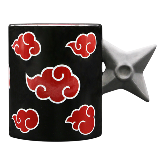 Naruto Shippuden - Shuriken Akatsuki 3D Handle Mug (16 oz)