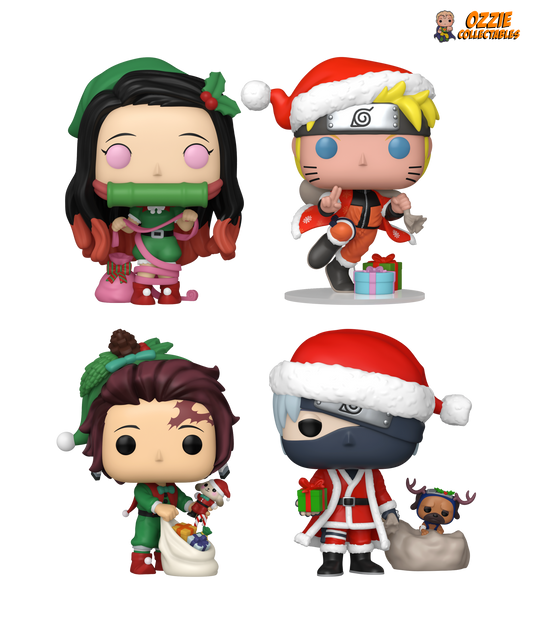 Anime Holiday 2025 Bundle - 4 POP! Vinyls