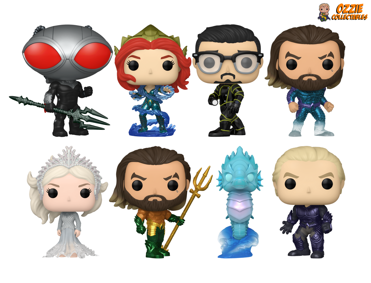Aquaman and the Lost Kingdom Bundle - 8 POP! Vinyls
