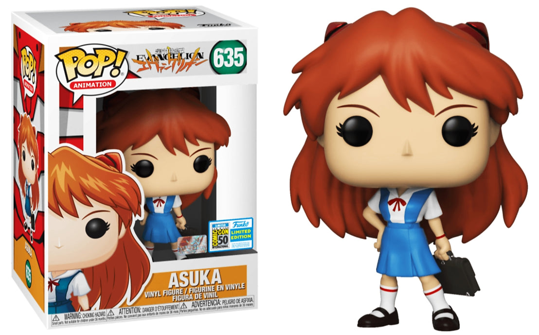 Evangelion - Asuka SDCC 2019 Summer Convention Exclusive Pop! Vinyl #635