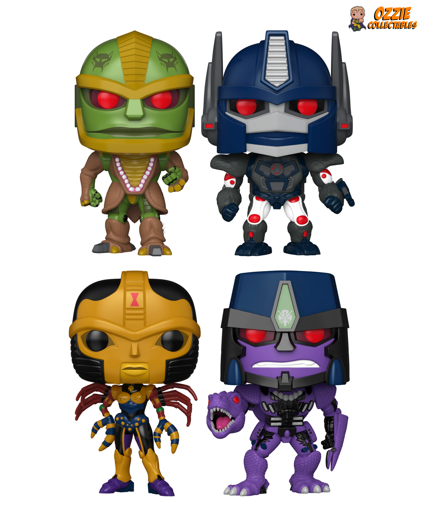 Beast Wars: Transformers Bundle - 4 POP! Vinyls