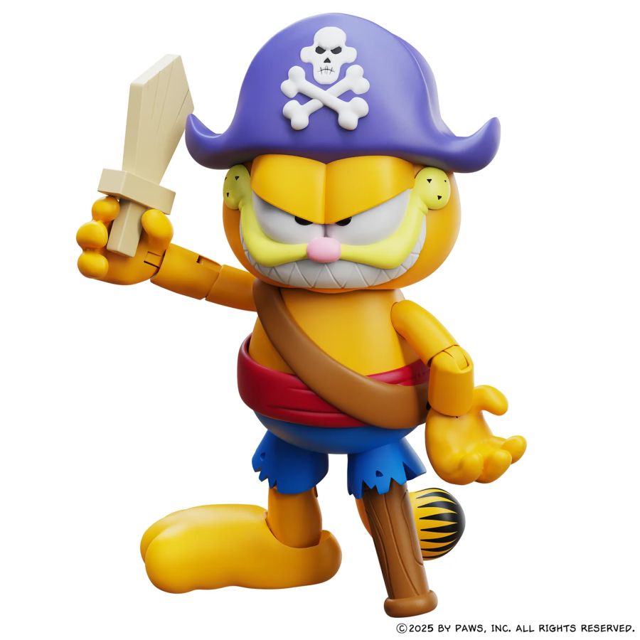 Garfield's Halloween Adventure - Pirate Garfield & Pirate Odie Figure 2-Pack