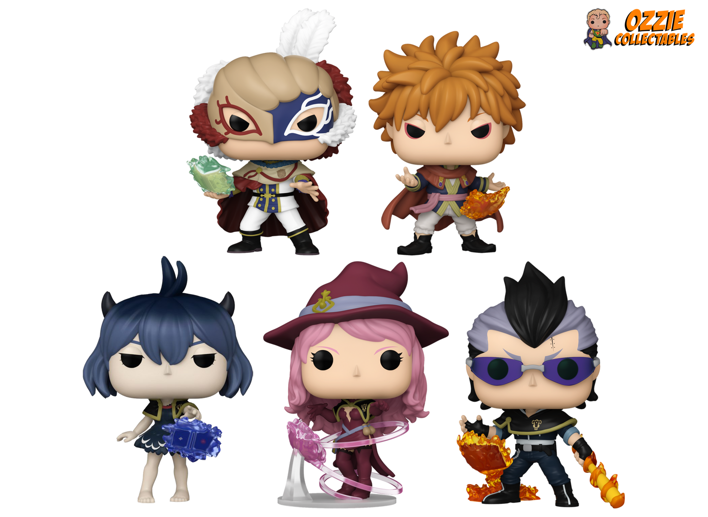 Black Clover 2024 Wave 2 Bundle - 5 POP! Vinyls