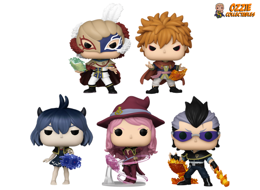 Black Clover 2024 Wave 2 Bundle - 5 POP! Vinyls