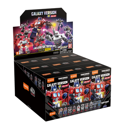 Transformers - Galaxy Version 01 "Roll Out" Blind Box (Display of 9)