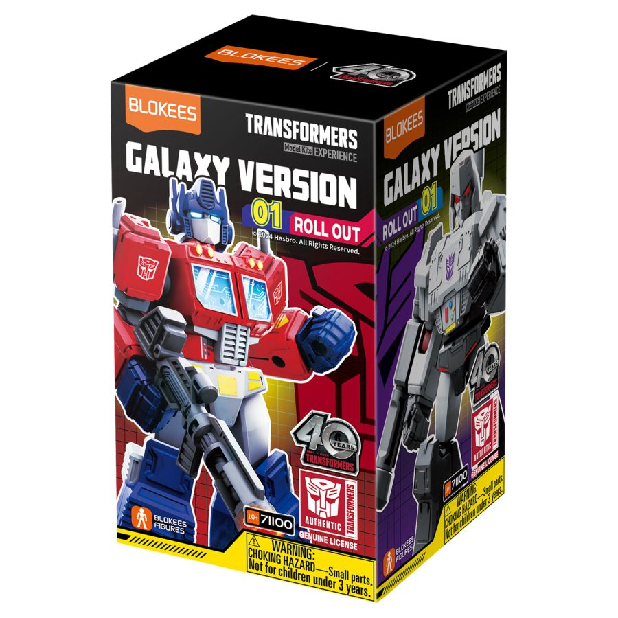 Transformers - Galaxy Version 01 "Roll Out" Blind Box (Display of 9)