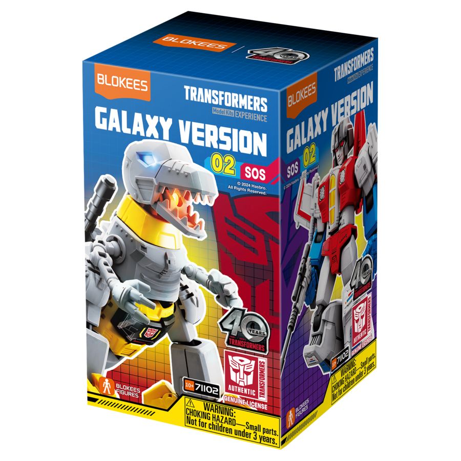 Transformers - Galaxy Version 02 "SOS" Blind Box (Display of 9)