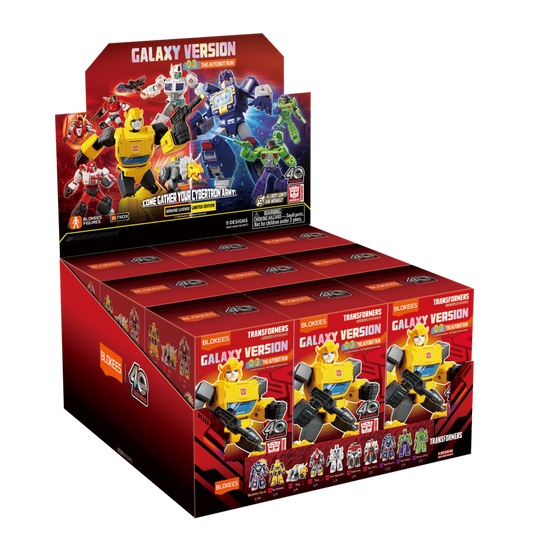 Transformers - Galaxy Version 03 "The Autobot Run" Blind Box (Display of 9)